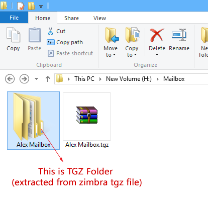 After the unzip file a folder will create