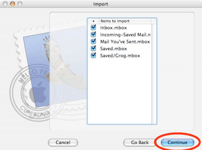 migrate thunderbird to apple mail