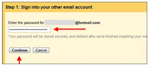move all emails from hotmail to gmail 