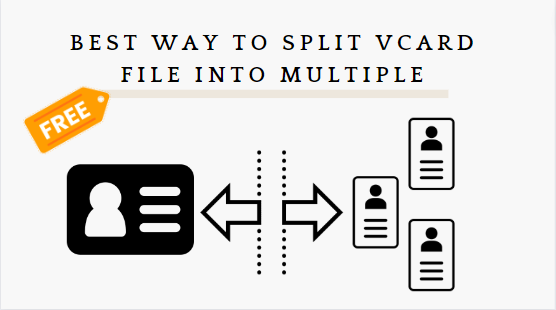 Split vCard into Multiple